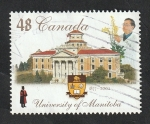 Sellos de America - Canad -  1924 - 125 Anivº de la Universidad de Manitoba
