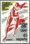 Stamps Spain -  2932 - Juegos Olímpicos de Invierno 1988 - Calgary