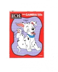 Stamps : Africa : Gambia :  LOS  101  DÁLMATAS  DE  DISNEY.  FIDGET.