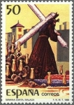 Stamps : Europe : Spain :  2934 - Grandes fiestas populares españolas - Semana santa de Málaga