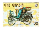 Stamps Gambia -  AUTOMÓVILES.  BENZ  1894.