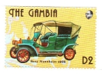 Sellos de Africa - Gambia -  AUTOMÓVILES.  BENZ  MANNHEIM  1905.
