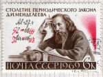 Stamps Russia -  3501 - D. I. Mendeleïev
