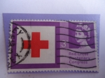 Stamps United Kingdom -  Red Cross - Cruz Roja - Congreso del Centenario.