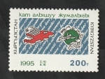 Stamps Asia - Kyrgyzstan -  84 - Día mundial de Correos