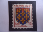 Sellos de Europa - Francia -  ARTOIS - Serie:Escudo de Armas de Provincias.