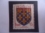 Stamps France -  ARTOIS - Serie:Escudo de Armas de Provincias.