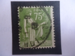 Stamps France -  Alegoría de la Paz - Tipo Paz