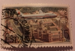 Stamps : Europe : Spain :  50 aniversario del correo aéreo