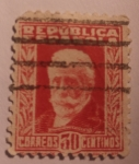 Stamps Spain -  República española 