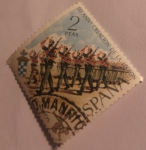 Stamps : Europe : Spain :  50 aniversario de la creación de la legión