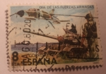 Stamps Spain -  Día de las fuerzas armadas 1980