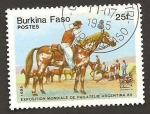 Sellos del Mundo : Africa : Burkina_Faso : 724