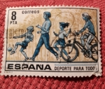 Stamps Spain -  Deporte para todos