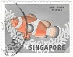 Stamps Singapore -  fauna