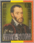 Stamps Belgium -  Rey Carlos V, Sacro Emperador Romano Carlos V, a los 40 años.
