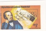 Stamps : Africa : Equatorial_Guinea :  ROWLAND HILL (LONDON 1980)
