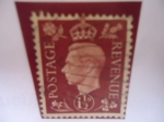 Stamps United Kingdom -  King George VI (1895-1952) - Postage & Revenue.