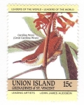 Stamps America - Saint Vincent and the Grenadines -  Ave. Cucarachero de Carolina