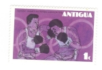 Stamps Antigua and Barbuda -  Juegos olímpicos de Montreal. Boxeo
