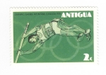 Stamps Antigua and Barbuda -  Juegos olímpicos de Montreal. Pértiga