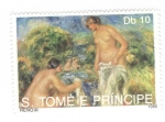Sellos de Africa - Santo Tom y Principe -  Renoir