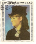 Stamps Ecuador -  Retarto de Suzan. E: Manet 1832-1883