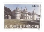 Stamps So Tom and Prncipe -  Castillo de Chaumont