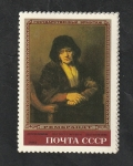 Stamps : Europe : Russia :  4984 - Museo Ermitage, de Leningrado