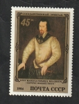 Stamps : Europe : Russia :  5084 - Museo Ermitage, en Leningrado