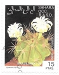 Sellos de Africa - Marruecos -  cactus