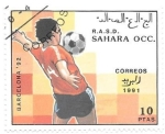 Stamps : Africa : Morocco :  barcelona 92
