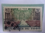 Stamps Togo -  Le Teck- Teca-Verbenaceas- Madera de Teca