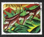 Stamps Panama -  Pinturas de animales de artistas famosos.