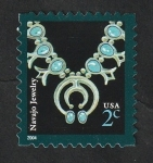 Stamps United States -  3573 - Collar Navajo
