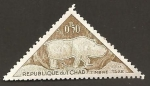 Stamps : Africa : Chad :  J23