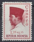 Sellos de Asia - Indonesia -  1966 - Sukarno III