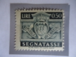 Stamps San Marino -  Taxe - Nuevo Diseño 1945.