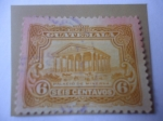 Stamps Guatemala -  templo de Minerva.
