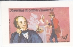Stamps : Africa : Equatorial_Guinea :  ROWLAND HILL (LONDON 1980)