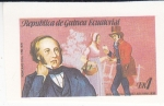 Stamps Equatorial Guinea -  ROWLAND HILL (LONDON 1980)