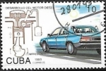 Sellos del Mundo : America : Cuba : Coche diesel