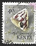 Stamps Kenya -  Molusco del mar