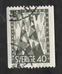 Stamps Sweden -  379 - Centº del Servicio Telegráfico