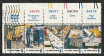 Sellos de America - Estados Unidos -  982 a 968 - Homenaje a los 700.000 trabajadores del Servicio Postal
