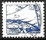 Stamps Brazil -  Profesiones pescador