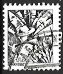 Stamps Brazil -  Profesiones -recolector de banana