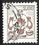Stamps Brazil -  Profesiones - ceramista