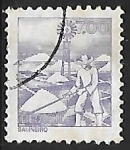Stamps Brazil -  profesiones - recogedor de sal 