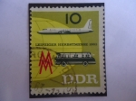 Stamps Germany -  Leipziger Herbstmesse 1963-Alemania,República Democrática-Feria d Otoño en Leipzig, 1963. 